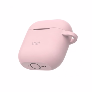 Etteri silikoninis dėklas, skirtas AirPods 4 šviesiai rožinis