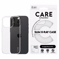 CARE by PanzerGlass X-Ray Soft Basic Dėklas iPhone 16 Pro 6.3 - skaidrus