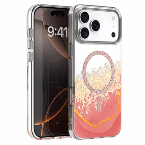 Epoxy Mag dėklas skirtas iPhone 17 Pro 6,3'' oranžinis
