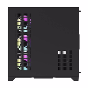 Darflash FT418 PRO kompiuterio korpusas + 7 aRGB ventiliatoriai (juodas)