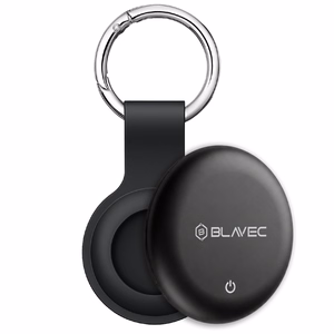 Blavec BTG-02 Bluetooth tracker with keyring for Apple and Android (BTBTG02-B), black