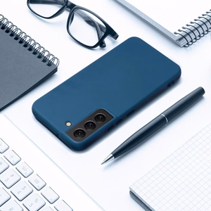 Dėklas Samsung A27 5G Silicone mėlynas