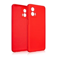Beline Dėklas Silicone Motorola MOTO G73 raudonas
