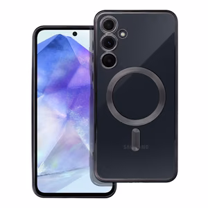 ELECTRO MAG COVER magnetinis dėklas telefonui, suderinamas su MagSafe, skirtas SAMSUNG A55, juodas