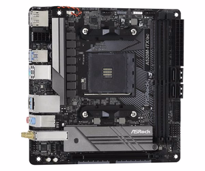 Asrock A520M-ITX/ac pagrindinė plokštė Socket AM4 micro ATX