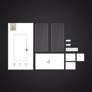 Tech-Protect Glass UV+ 2-jų vienetų grūdintas stiklas Motorola Edge 60 Fusion - skaidrus