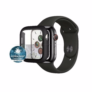 PanzerGlass Pilno korpuso dėklas laikrodžiui Apple Watch 4/5/6/SE 40 mm – juodas