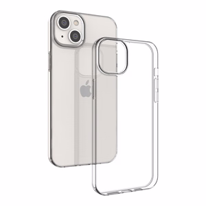 Gelinis dėklas telefonui Ultra Clear 0.5mm iPhone 14 Max, permatomas