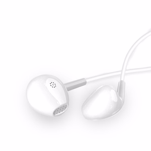 Dudao X10S wiraudonas in-ear ausinės 3.5mm mini jack 1.15m - baltas