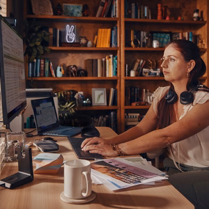 HP Poly Voyager Focus 2-M USB-C-C ausinės USB-C/A adapteris įkrovimo stovas