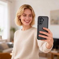 Tech-Protect Defense Dėklas for Samsung Galaxy A36 / A56 / A37 5G - Matinis juodas