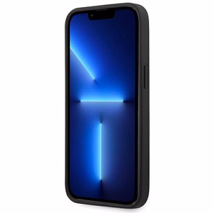 Ferrari FEHCP14MSIBBK iPhone 14 Plus 6.7" чёрный/чёрный жёсткий чехол Silicone Metal Logo