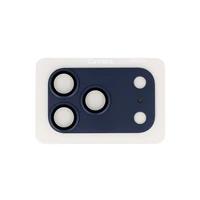 Tempered glass Tel Protect 95% AR+AF Full Metal Camera Protector on camera for Iphone 17 Pro Max blue (camera island)