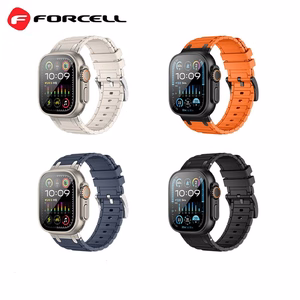 FORCELL F-DESIGN FA06 silikoninis dirželis APPLE laikrodžiui 38 / 40 / 41 mm mėlynas