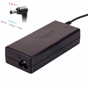 Įkroviklis nešiojamajam kompiuteriui Akyga AK-ND-71 (20V / 4.5A 90W 5.5 x 2.5mm) LENOVO 1.2m
