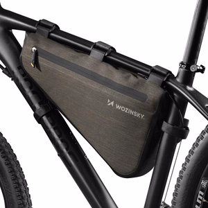 Wozinsky Bicycle Frame Bag 3.5L Gray (WBB15BK)