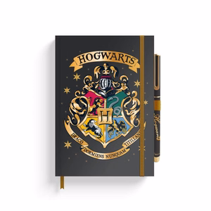 Harry Potter Hogwarts A5 užrašų knygelė su rašikliu