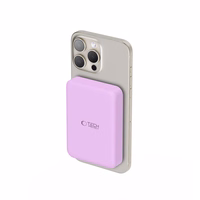 Tech-Protect LifeMag MagSafe PB11 10000mAh Išorinė baterija (f) - rožinė