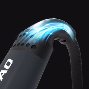 Dudao L3CC USB-C - USB-C 60W 1.2m pintas kabelis - juodas