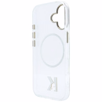 Karl Lagerfeld IML K Head Logo MagSafe Dėklas for iPhone 17 - Clear