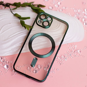Color Chrome Mag case for Xiaomi Redmi 15C 4G EU / 15C 5G EU (173.16 x 81.06 x 8.2 mm) green