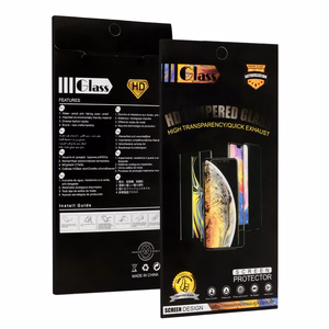 Grūdintas stiklas HARD 2.5D, skirtas IPHONE 16 PRO/17/17 PRO (stipresni klijai 380µ)