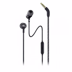 Wired earphones Jack 3,5 mm with microphone JBL T50HI 360 black