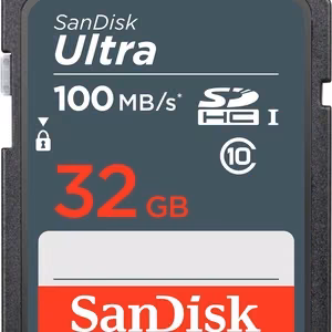 SanDisk Ultra 32GB SDHC Mem Card 100MB/s atminties kortelė UHS-I Klasės 10