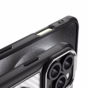 Leading Series MagSafe Silikoninis dėklas telefonui iPhone 16 Pro - juodas