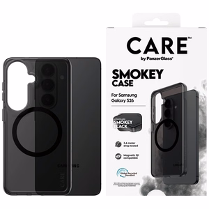CARE by PanzerGlass Urban Explorer Smokey dėklas w. juodas Qi Samsung Galaxy S26 - juodas
