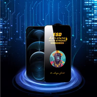 Universalus grūdintas stiklas 9D OneFit AI-11 6,7"