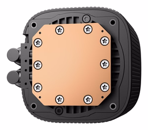 DeepCool LE360 V2 ZERO DARK Procesorius Aušinimo skysčiu rinkinys 12 cm Juoda 1 vnt