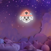 Hanging neon LED Paw Patrol on plexiglass - Marshall OW-130646