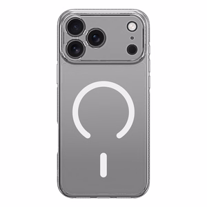 Dux Ducis CLIN MAG Чехол совместимый с MagSafe для iPhone 17 Pro (Open Ring Version) прозрачный