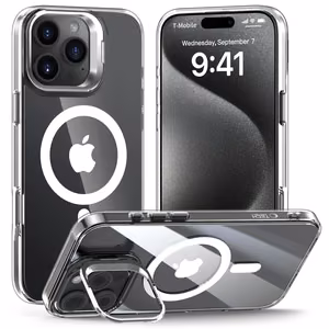 Tech-Protect MagStand MagSafe Чехол для iPhone 16 Pro - прозрачный