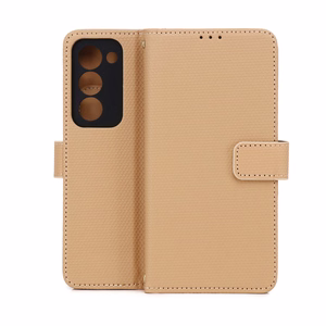 Išmanusis Triangle dėklas for Oppo A5 5G rudas