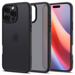 Spigen Ultra Hybrid dėklas telefonui iPhone 16 Pro Max - juodas