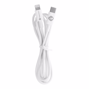 FORCELL C291 Kabelis C tipo į Lighninng PD 27W TUBE 1 m baltas