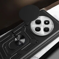 Tech-Protect CamShield Pro dėklas telefonui Xiaomi Redmi 14C / Poco C75 - juodas