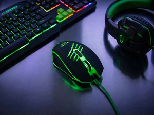 Esperanza EGM209G pelė dešinės rankos USB Type-A optinė 2400 DPI
