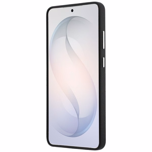 Karl Lagerfeld dėklas Grained Signature Metal Resin Logo Samsung Galaxy S26 Ultra juodas