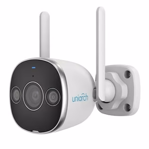 Uniarch UHOB2DM5F4D 5 MP lauko cilindrinė Wi-Fi kamera su dvipusiu garsu, IP67
