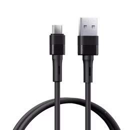 LAIDAS REMAX LEYA SERIES RC-C093 2,4A USB/MICRO USB juodas