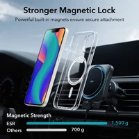 ESR Classic Hybrid Halolock dėklas telefonui iPhone 13 / iPhone 14 su MagSafe - skaidrus