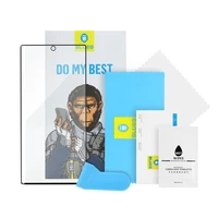 5D Mr. Monkey stiklas - Samsung Galaxy S22 juodas (Strong Lite)