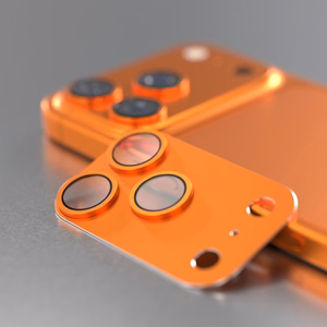 Etteri kameros lęšio apsauga iPhone 17 Pro oranžinis