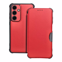 Dėklas telefonui RAZOR Book SAMSUNG S24 FE raudonas