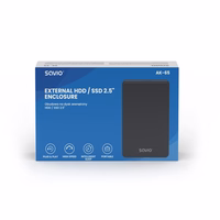 Savio 2,5" išorinis HDD/SDD korpusas, USB 3.0, AK-65