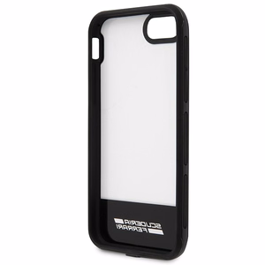 Ferrari Racing Shield dėklas telefonui iPhone 7 / 8 / SE 2020 / SE 2022 - Pusiau skaidrus