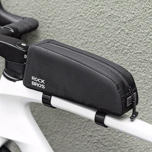 Rockbros viršutinio vamzdžio rėmo krepšys 0.9 l - juoda